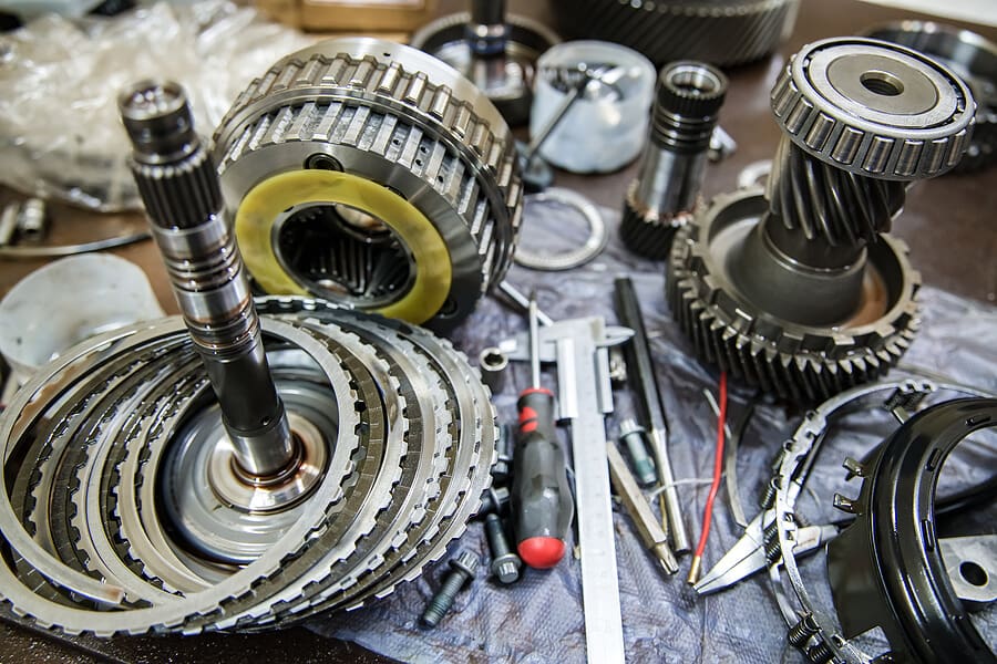 Transmission clutch parts and gear sets